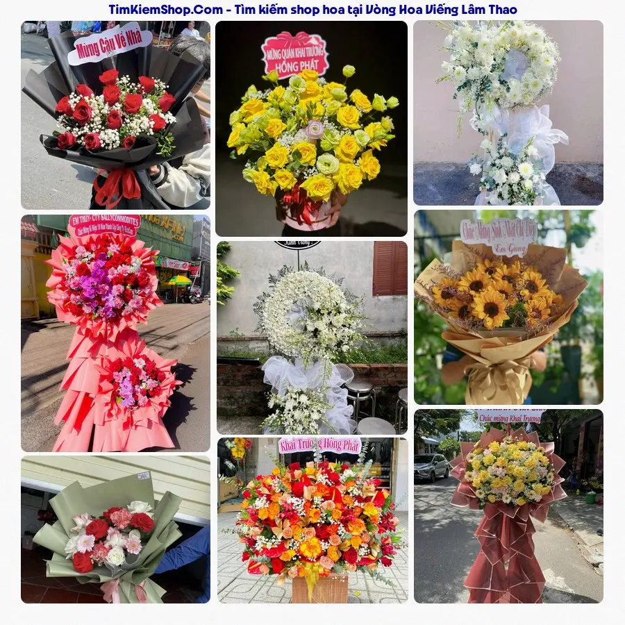 Tiệm Hoa Nhà Gạo - Tiệm Hoa Lâm Thao