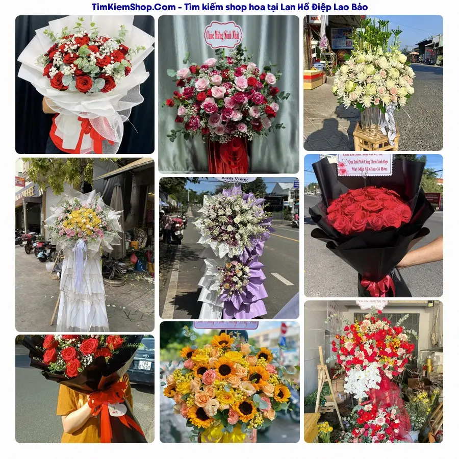 Tiệm Hoa Nhà Gạo - Tiệm Hoa Lao Bảo
