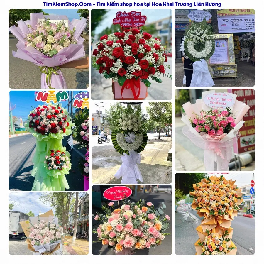 Tiệm Hoa Nhà Gạo - Tiệm Hoa Liên Hương