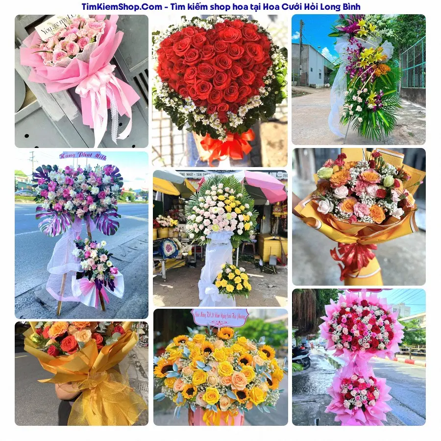Tiệm Hoa Nhà Gạo - Tiệm Hoa Long Bình
