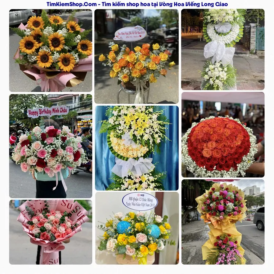 Tiệm Hoa Nhà Gạo - Tiệm Hoa Long Giao