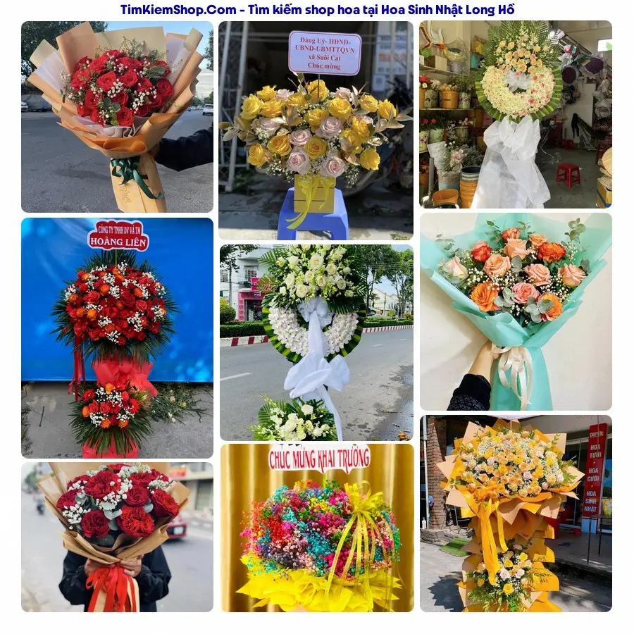 Tiệm Hoa Nhà Gạo - Tiệm Hoa Long Hồ