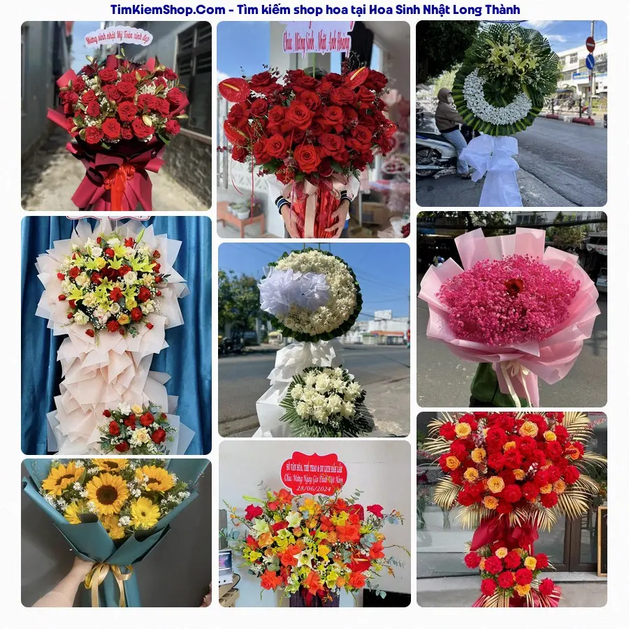 Tiệm Hoa Nhà Gạo - Tiệm Hoa Long Thành
