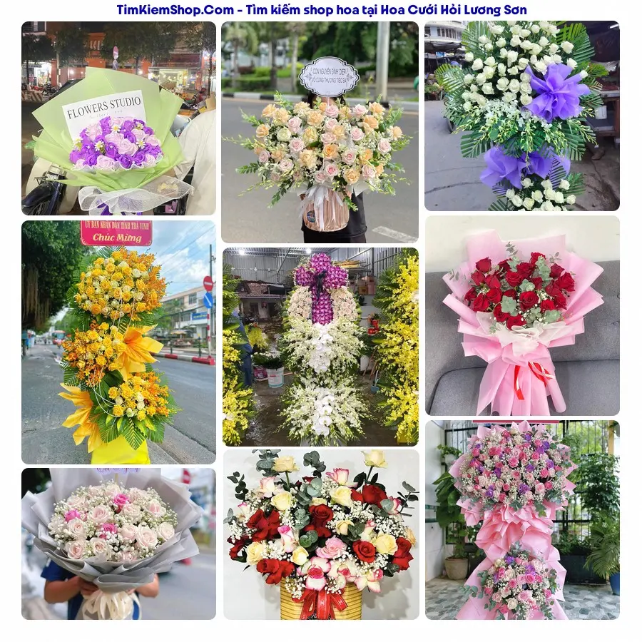 Tiệm Hoa Nhà Gạo - Tiệm Hoa Lương Sơn