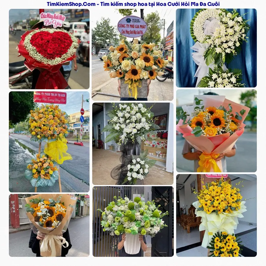Tiệm Hoa Nhà Gạo - Tiệm Hoa Ma Đa Guôi