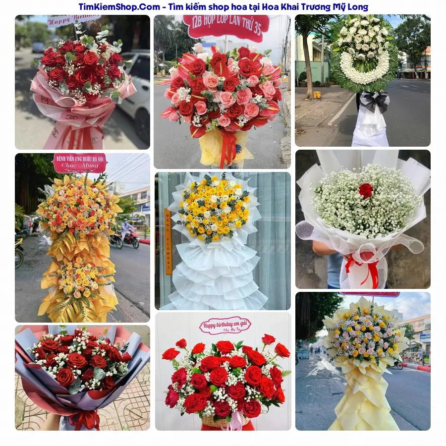 Tiệm Hoa Nhà Gạo - Tiệm Hoa Mỹ Long