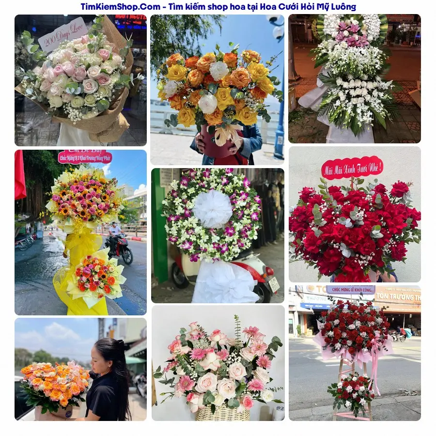 Tiệm Hoa Nhà Gạo - Tiệm Hoa Mỹ Luông