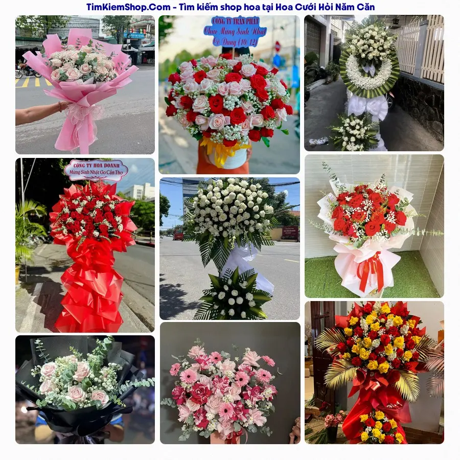 Tiệm Hoa Nhà Gạo - Tiệm Hoa Năm Căn