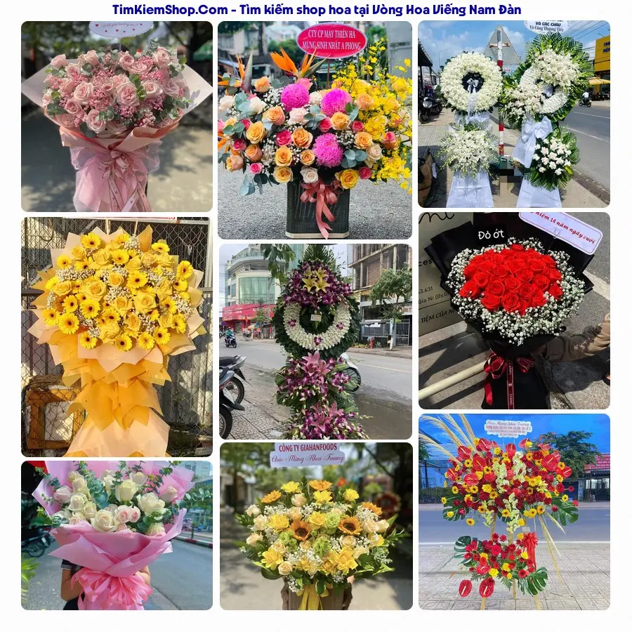 Tiệm Hoa Nhà Gạo - Tiệm Hoa Nam Đàn