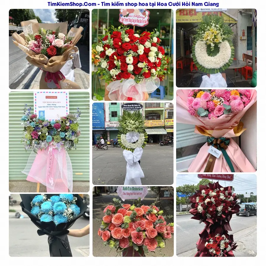Tiệm Hoa Nhà Gạo - Tiệm Hoa Nam Giang