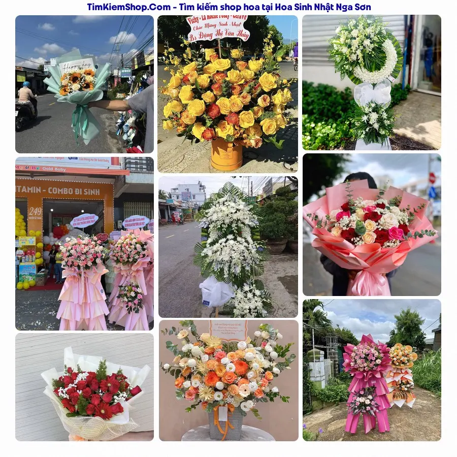 Tiệm Hoa Nhà Gạo - Tiệm Hoa Nga Sơn
