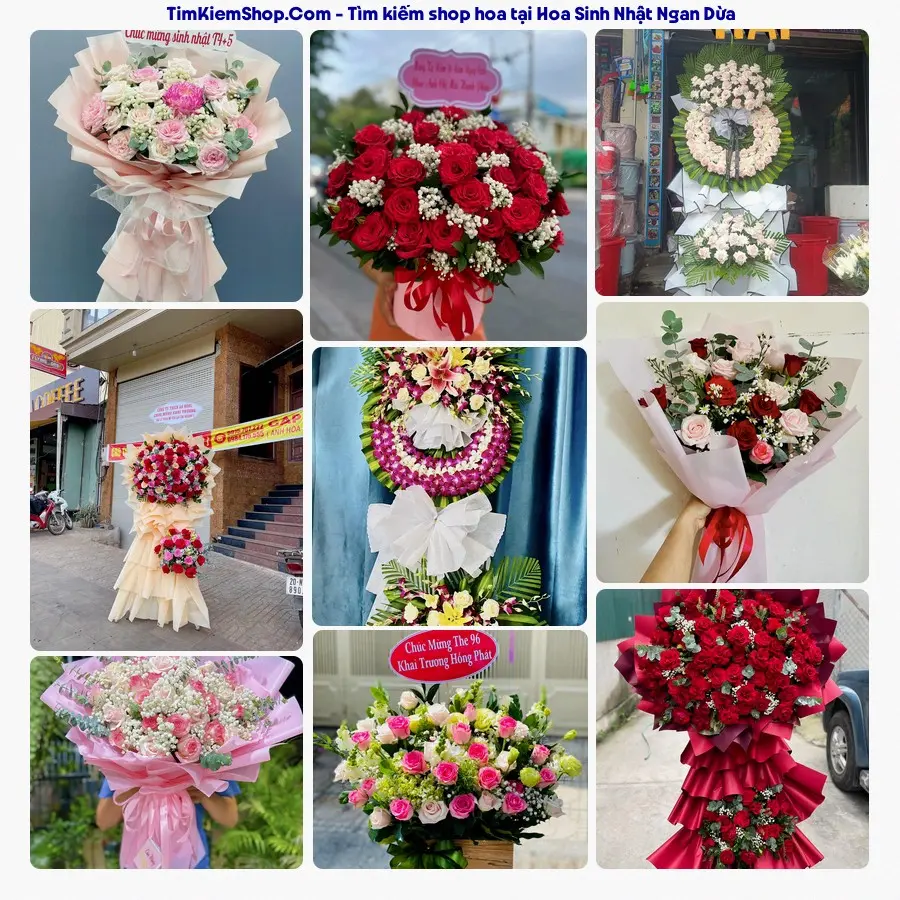 Tiệm Hoa Nhà Gạo - Tiệm Hoa Ngan Dừa