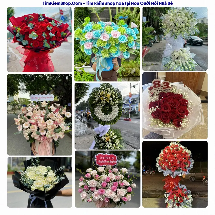 Tiệm Hoa Nhà Gạo - Tiệm Hoa Nhà Bè