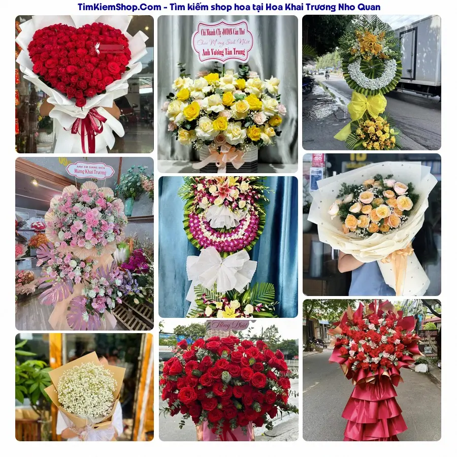 Tiệm Hoa Nhà Gạo - Tiệm Hoa Nho Quan