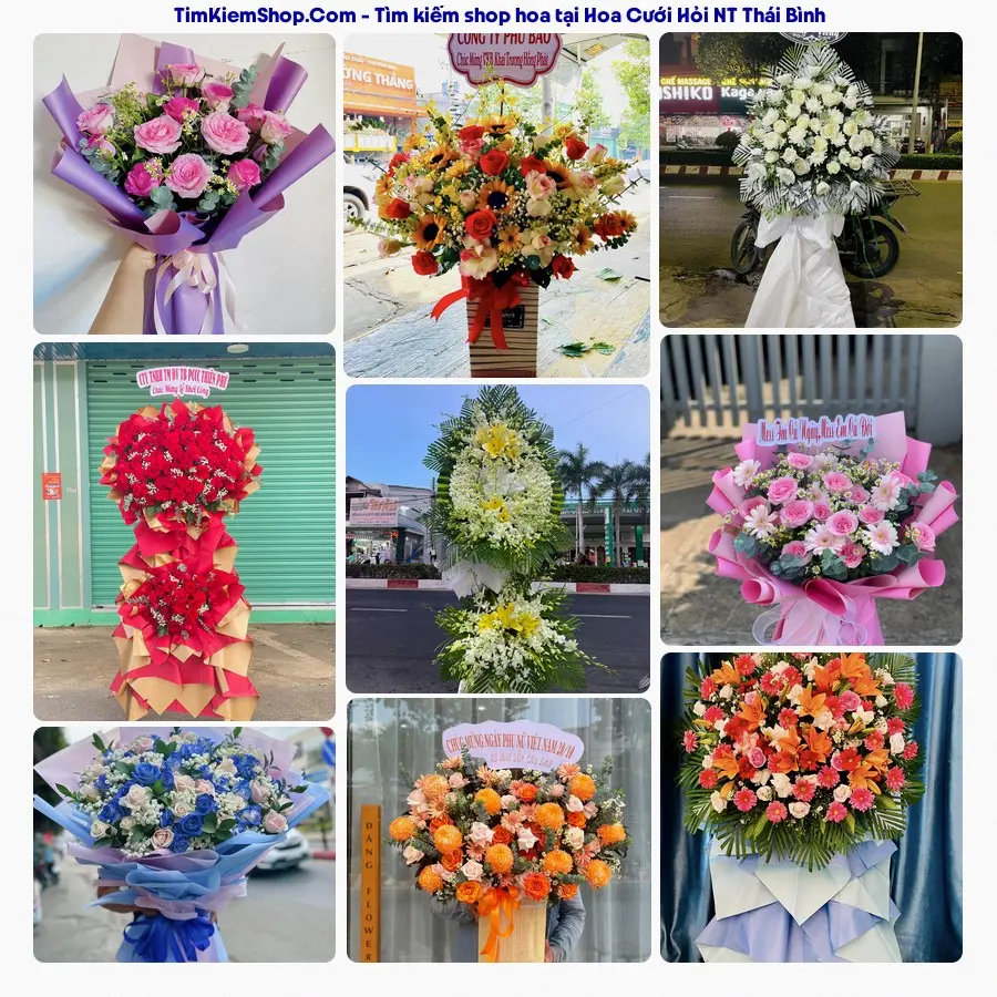 Tiệm Hoa Nhà Gạo - Tiệm Hoa NT Thái Bình