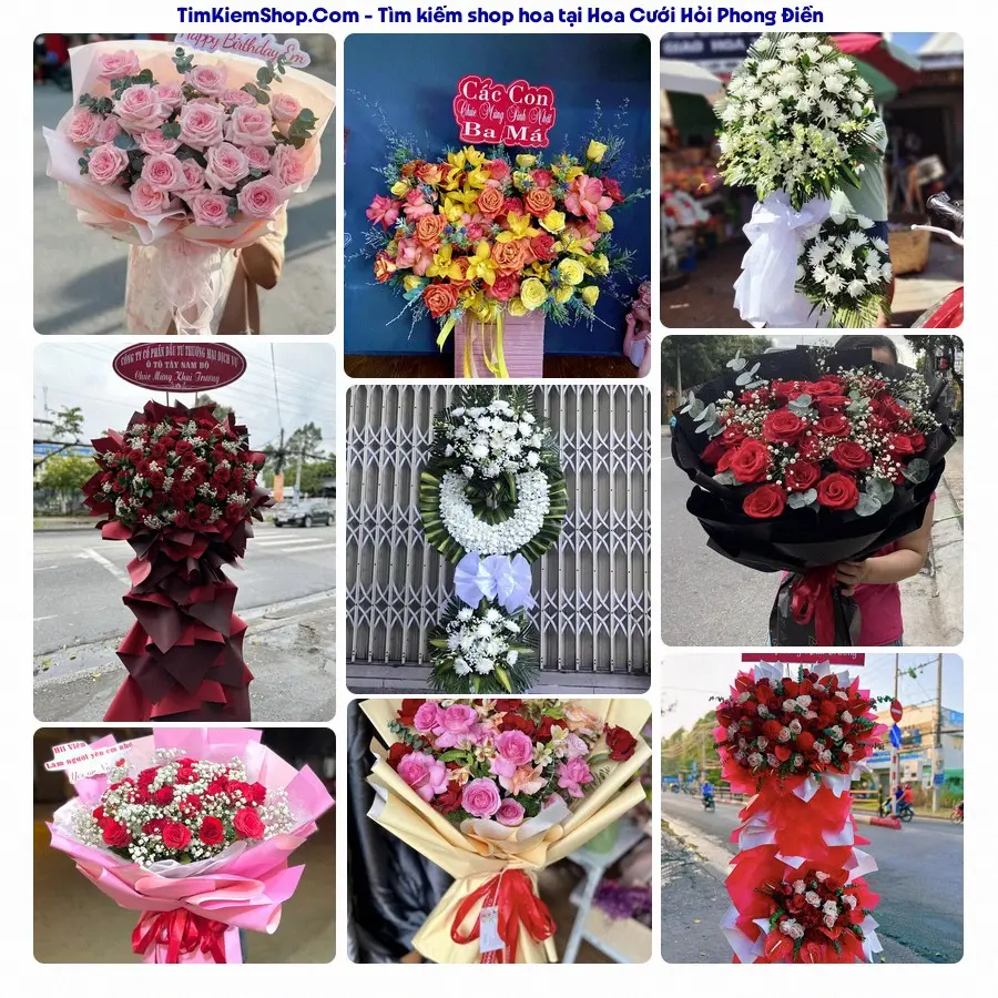 Tiệm Hoa Nhà Gạo - Tiệm Hoa Phong Điền