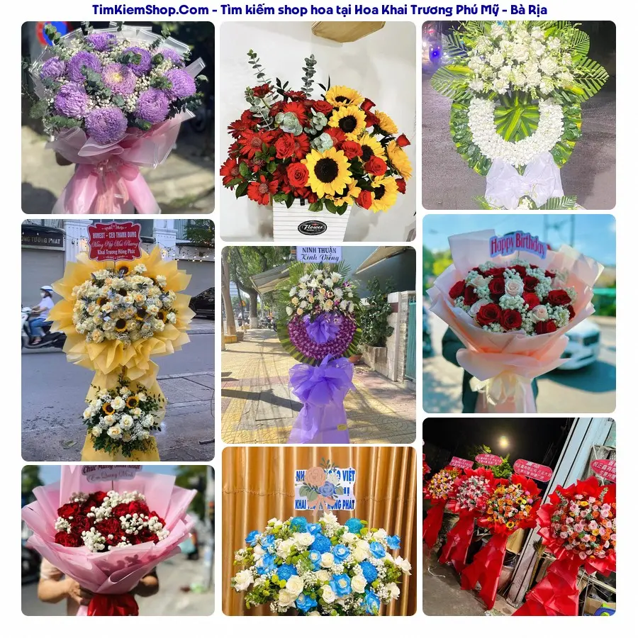 Tiệm Hoa Nhà Gạo - Tiệm Hoa Phú Mỹ - Bà Rịa