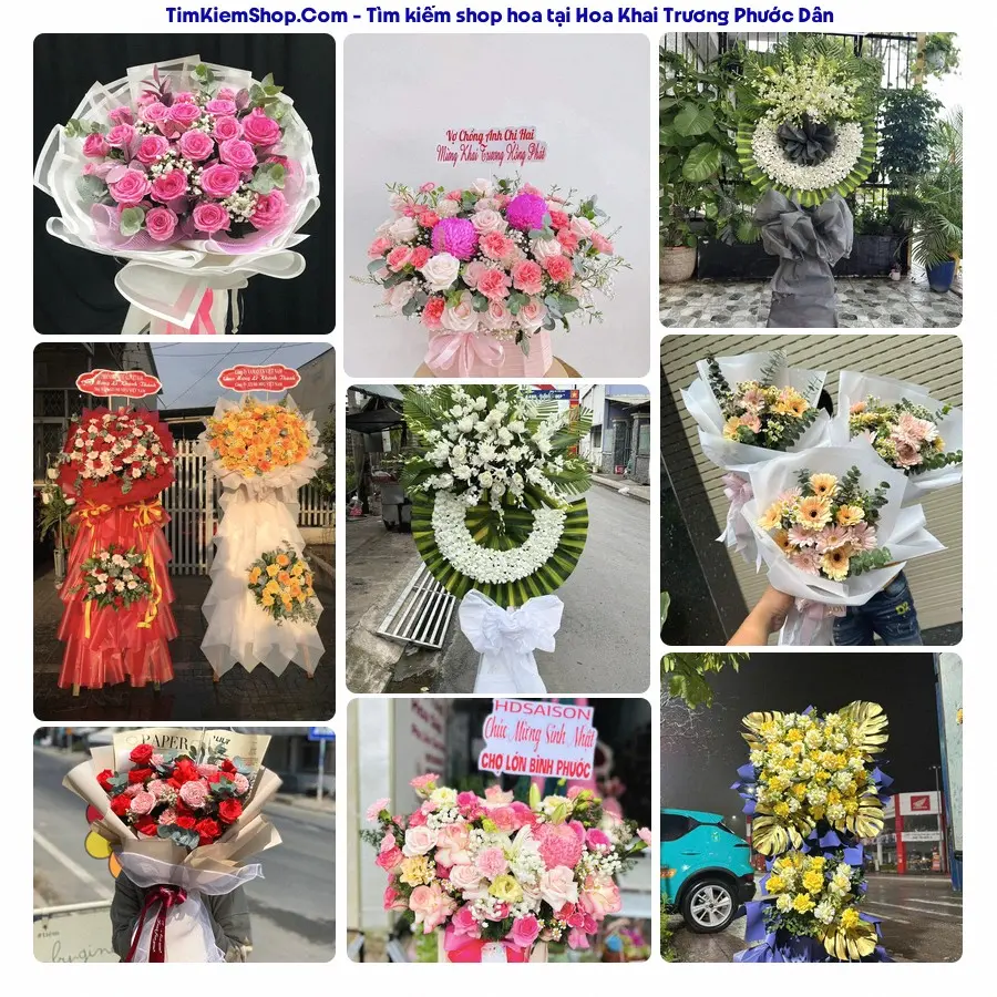 Tiệm Hoa Nhà Gạo - Tiệm Hoa Phước Dân