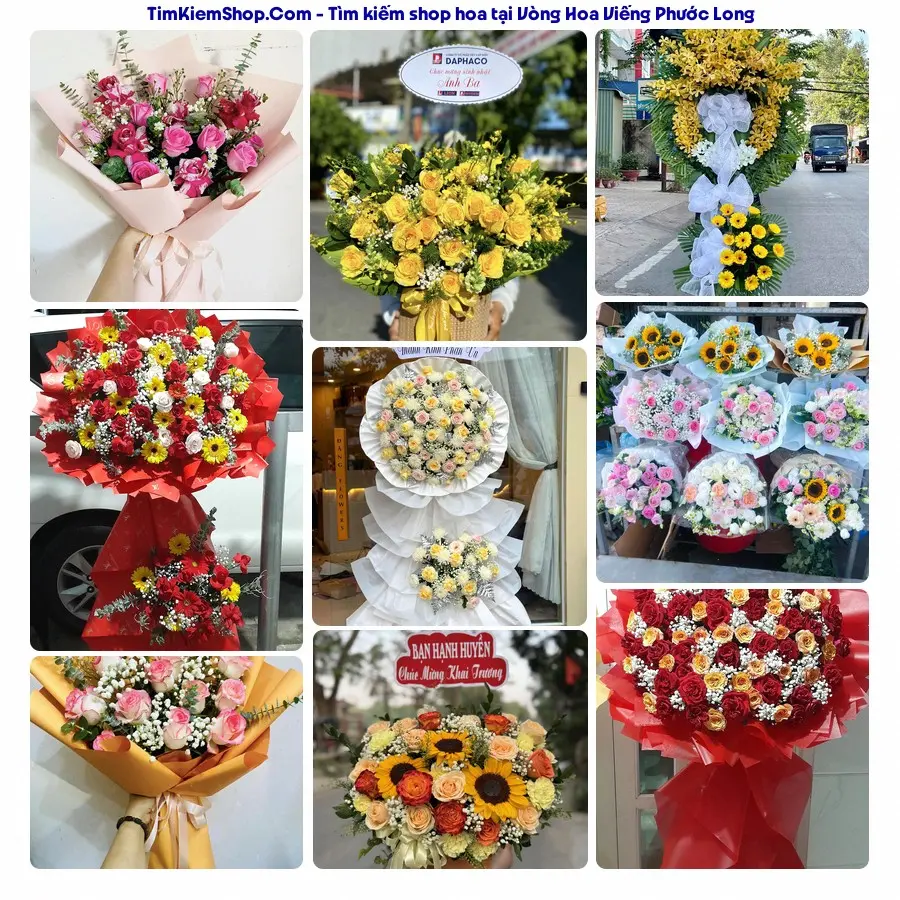 Tiệm Hoa Nhà Gạo - Tiệm Hoa Phước Long