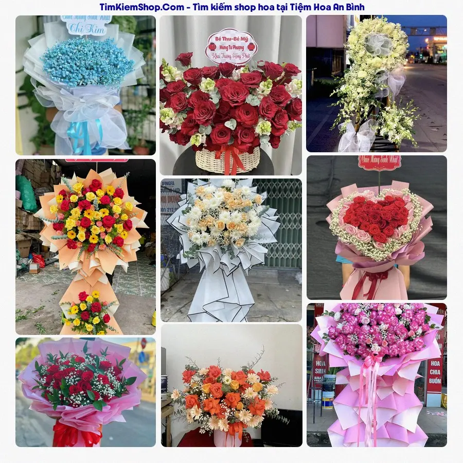 Tiệm Hoa Nhà Gạo - Tiệm Hoa Phường An Bình
