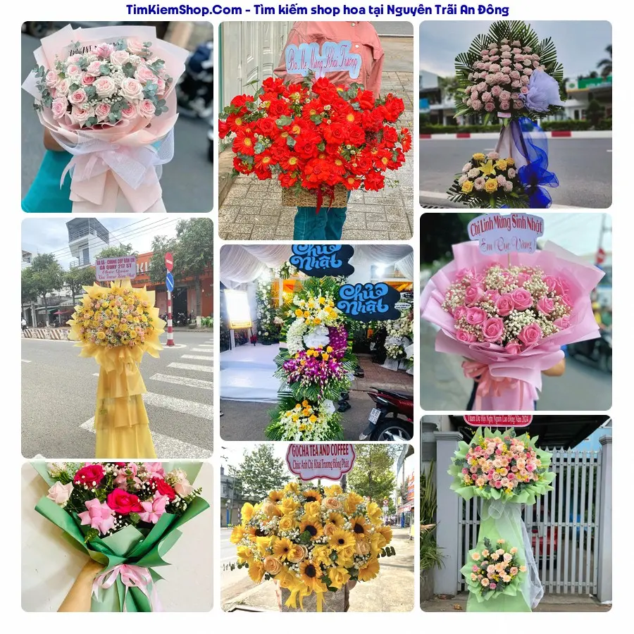Tiệm Hoa Nhà Gạo - Tiệm Hoa Phường An Đông