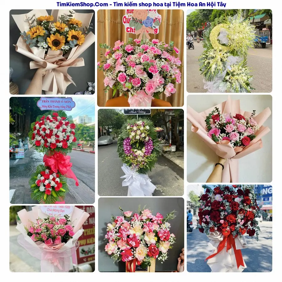 Tiệm Hoa Nhà Gạo - Tiệm Hoa Phường An Hội Tây