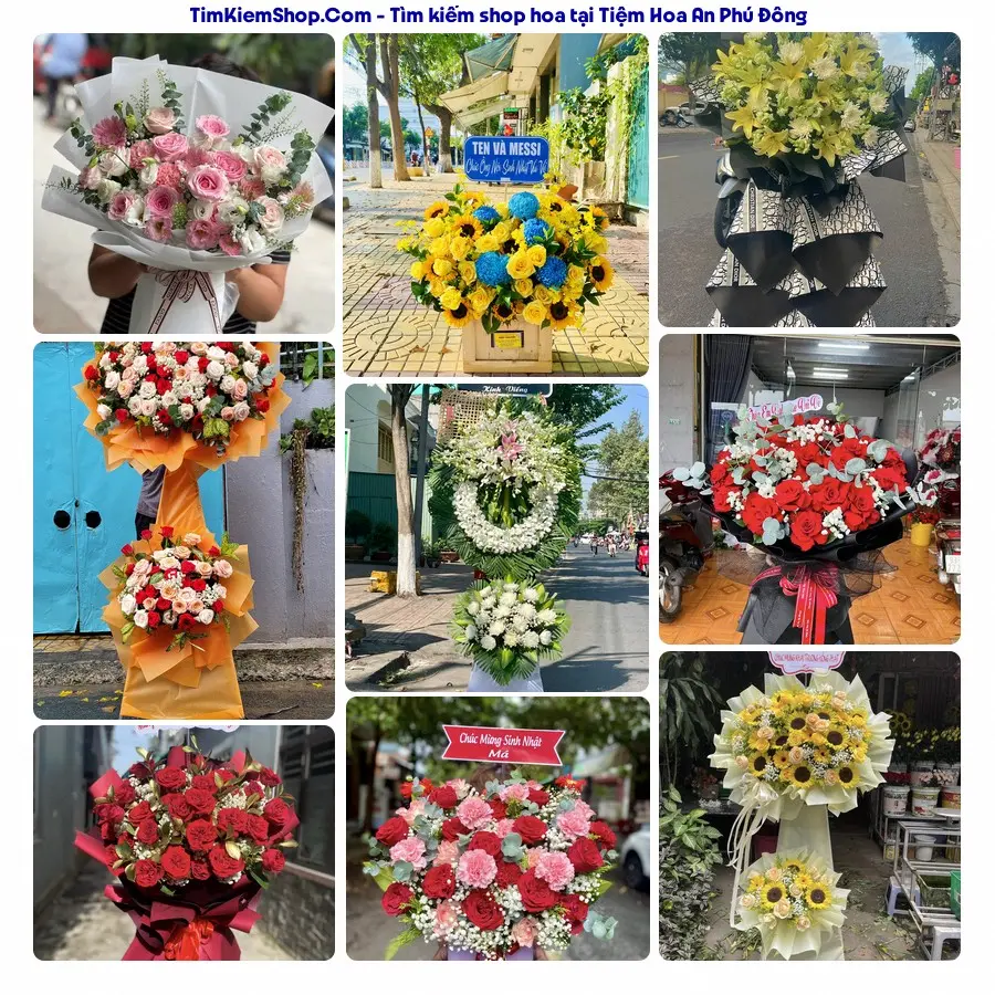 Tiệm Hoa Nhà Gạo - Tiệm Hoa Phường An Phú Đông