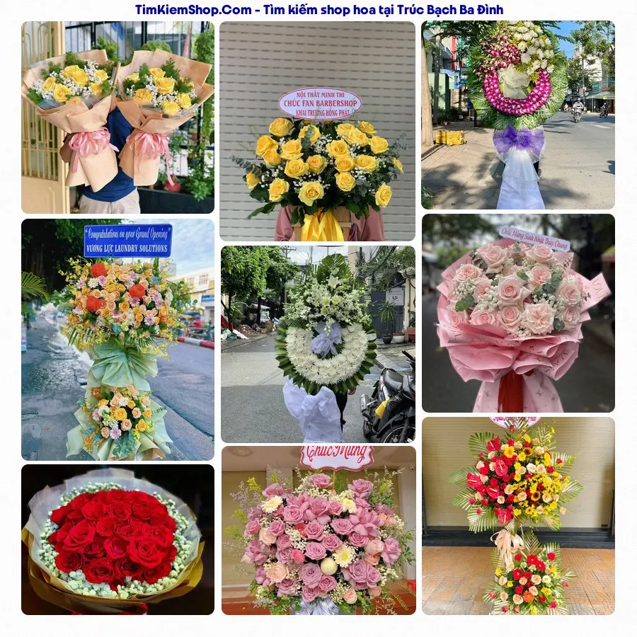 Tiệm Hoa Nhà Gạo - Tiệm Hoa Phường Ba Đình
