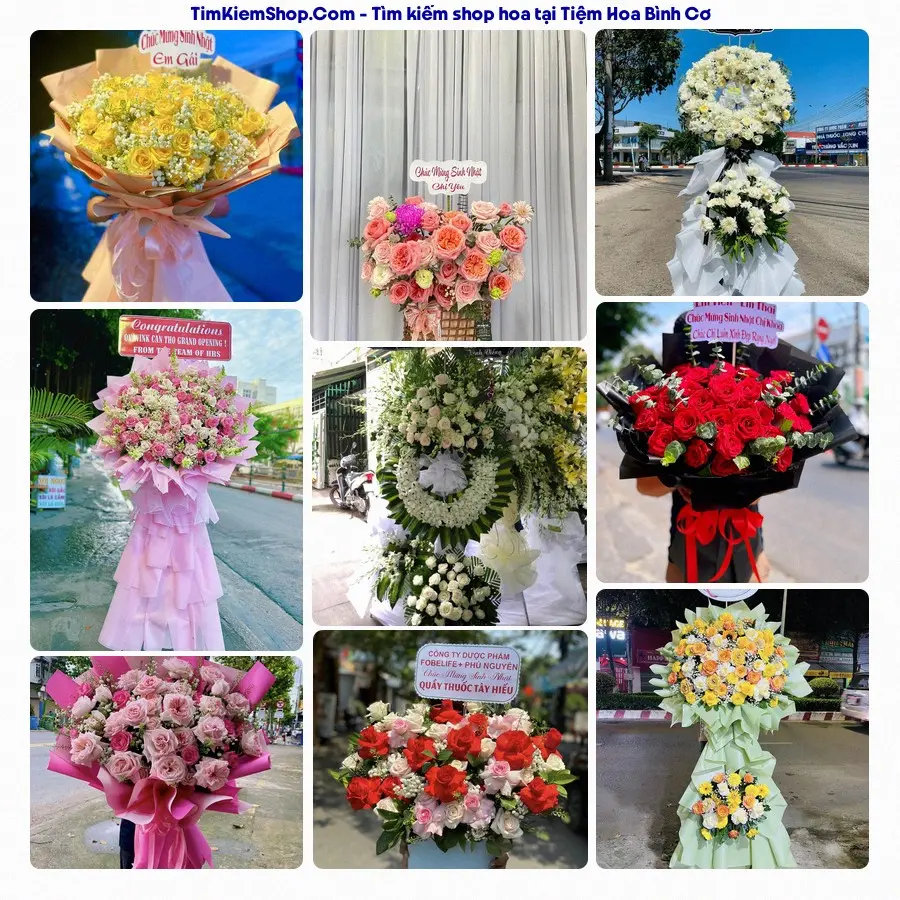 Tiệm Hoa Nhà Gạo - Tiệm Hoa Phường Bình Cơ