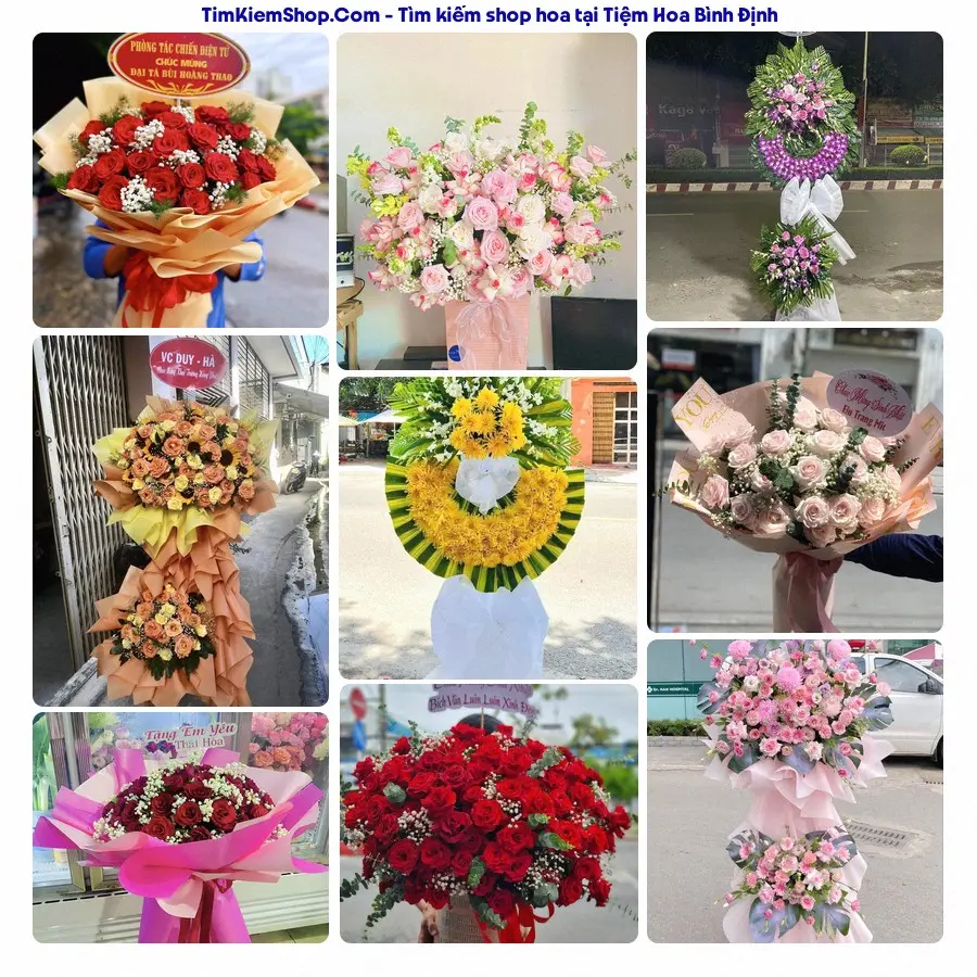 Tiệm Hoa Nhà Gạo - Tiệm Hoa Phường Bình Định