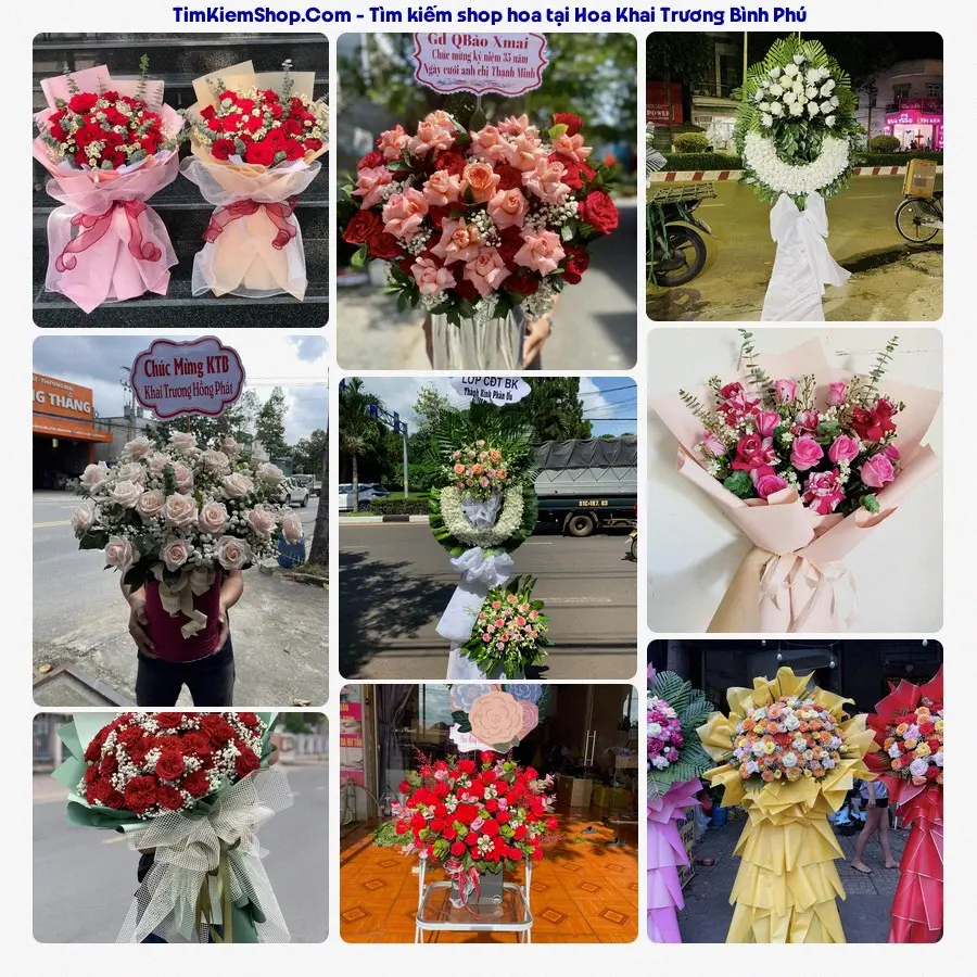 Tiệm Hoa Nhà Gạo - Tiệm Hoa Phường Bình Phú