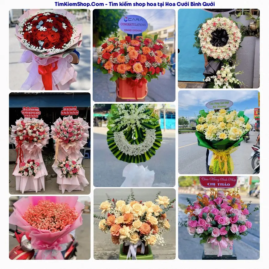 Tiệm Hoa Nhà Gạo - Tiệm Hoa Phường Bình Quới
