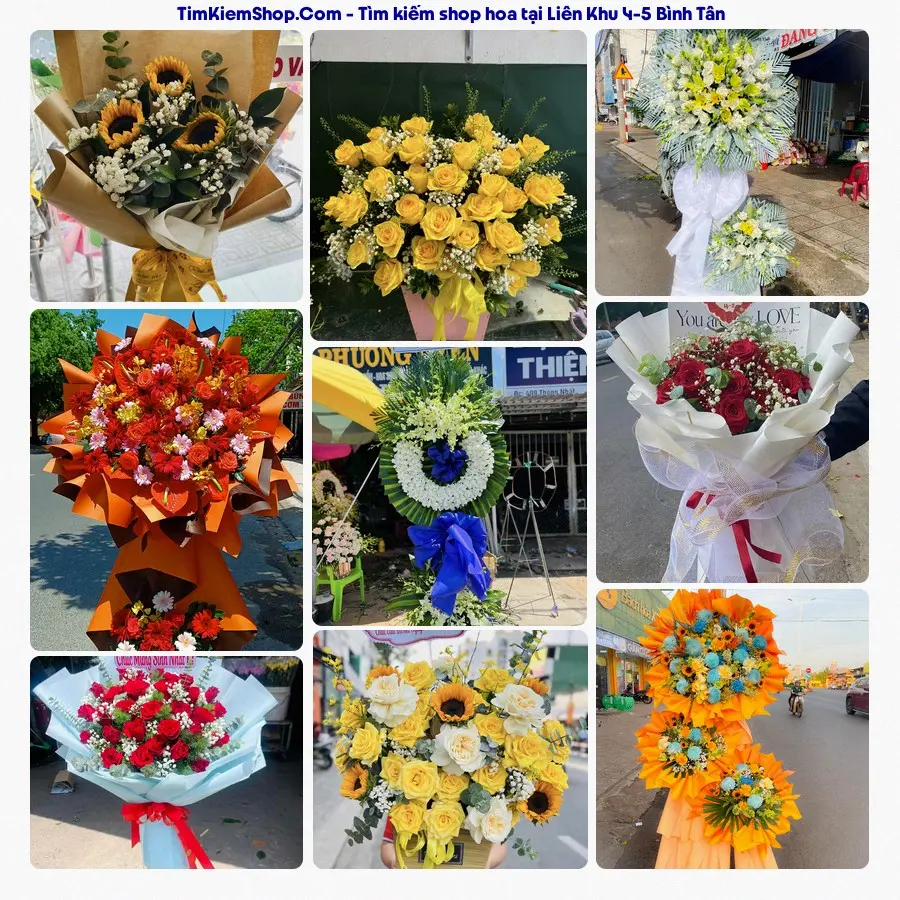 Tiệm Hoa Nhà Gạo - Tiệm Hoa Phường Bình Tân