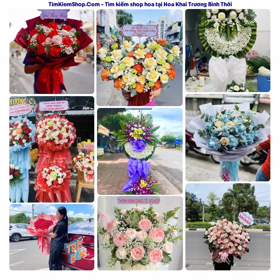 Tiệm Hoa Nhà Gạo - Tiệm Hoa Phường Bình Thới