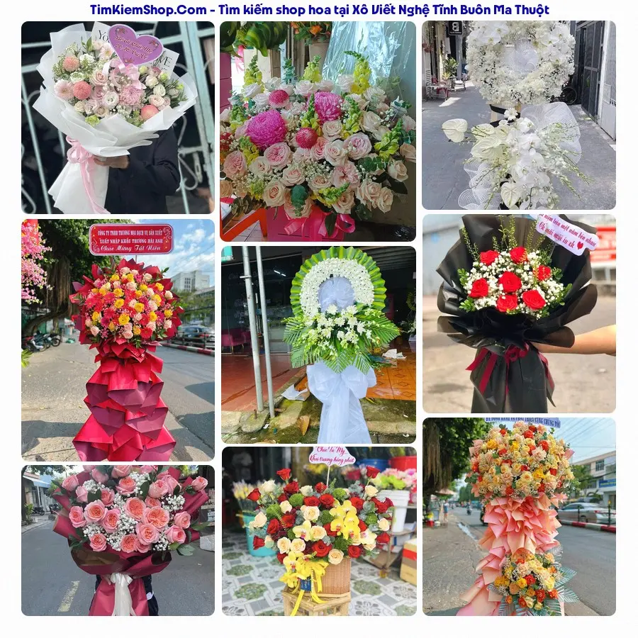 Tiệm Hoa Nhà Gạo - Tiệm Hoa Phường Buôn Ma Thuột