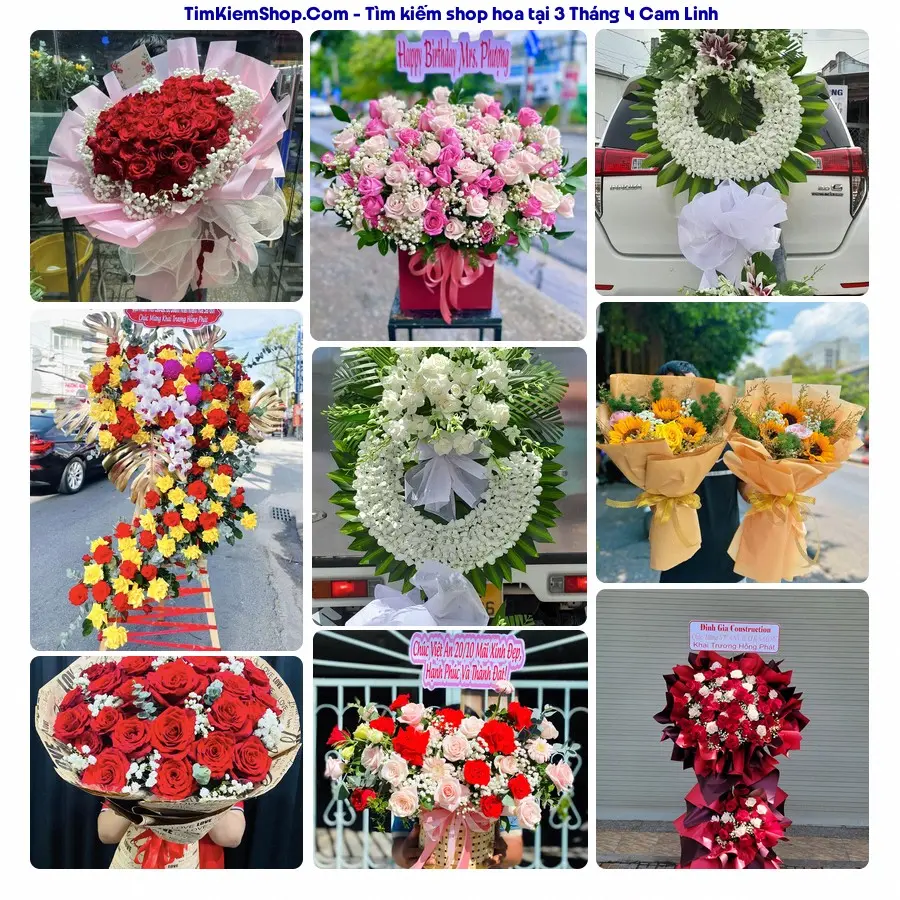 Tiệm Hoa Nhà Gạo - Tiệm Hoa Phường Cam Linh
