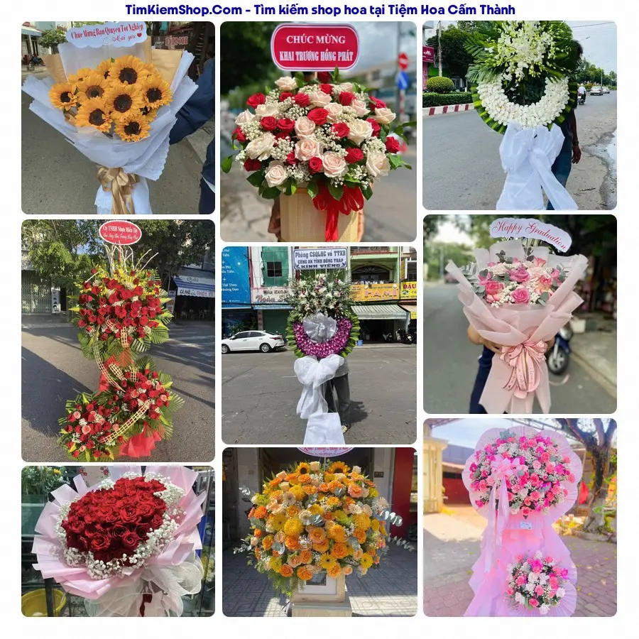 Tiệm Hoa Nhà Gạo - Tiệm Hoa Phường Cẩm Thành