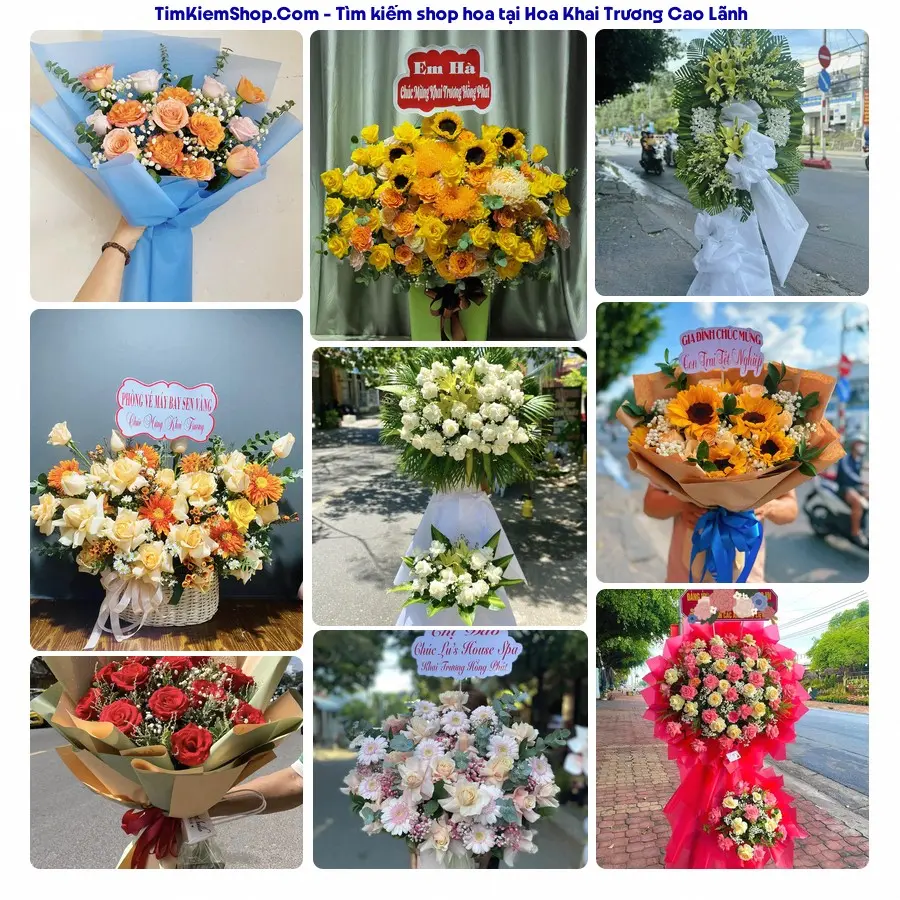 Tiệm Hoa Nhà Gạo - Tiệm Hoa Phường Cao Lãnh
