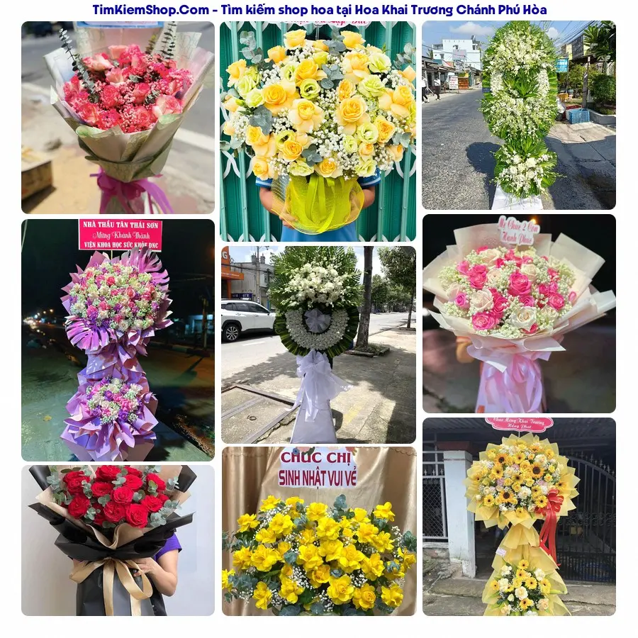 Tiệm Hoa Nhà Gạo - Tiệm Hoa Phường Chánh Phú Hòa