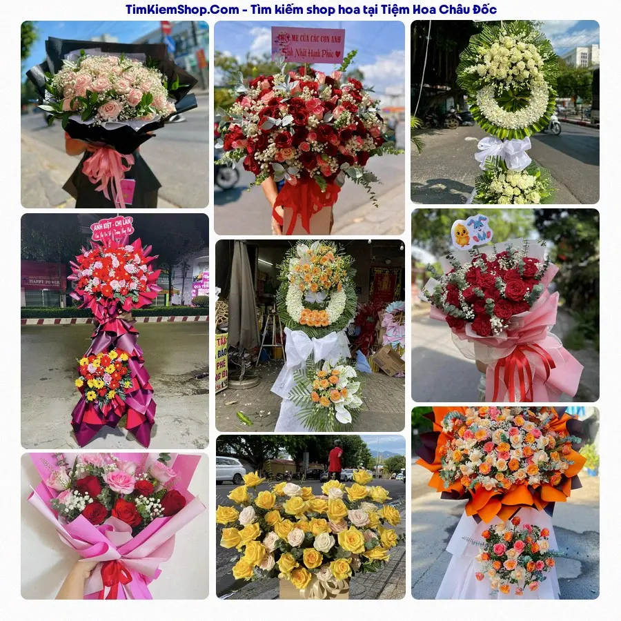 Tiệm Hoa Nhà Gạo - Tiệm Hoa Phường Châu Đốc