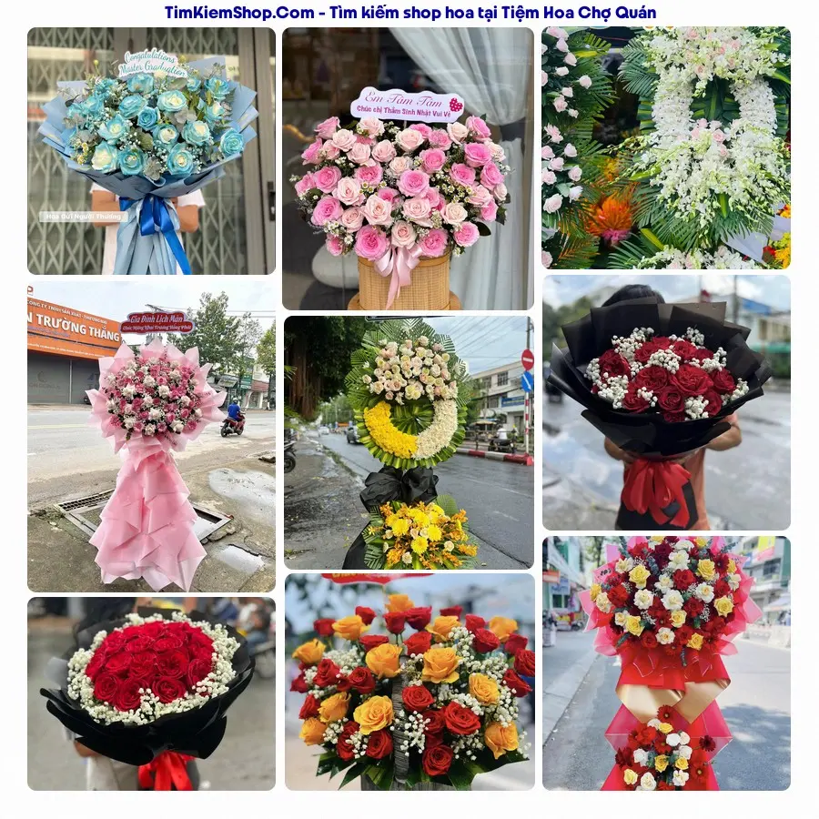 Tiệm Hoa Nhà Gạo - Tiệm Hoa Phường Chợ Quán