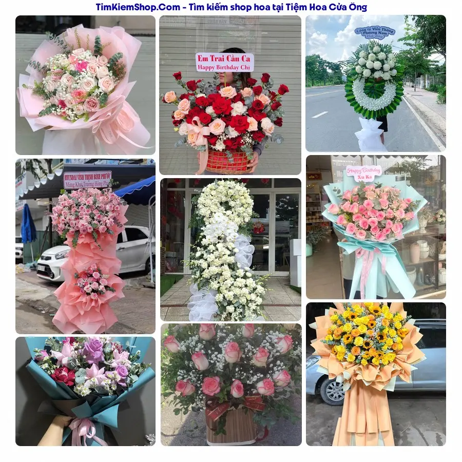 Tiệm Hoa Nhà Gạo - Tiệm Hoa Phường Cửa Ông