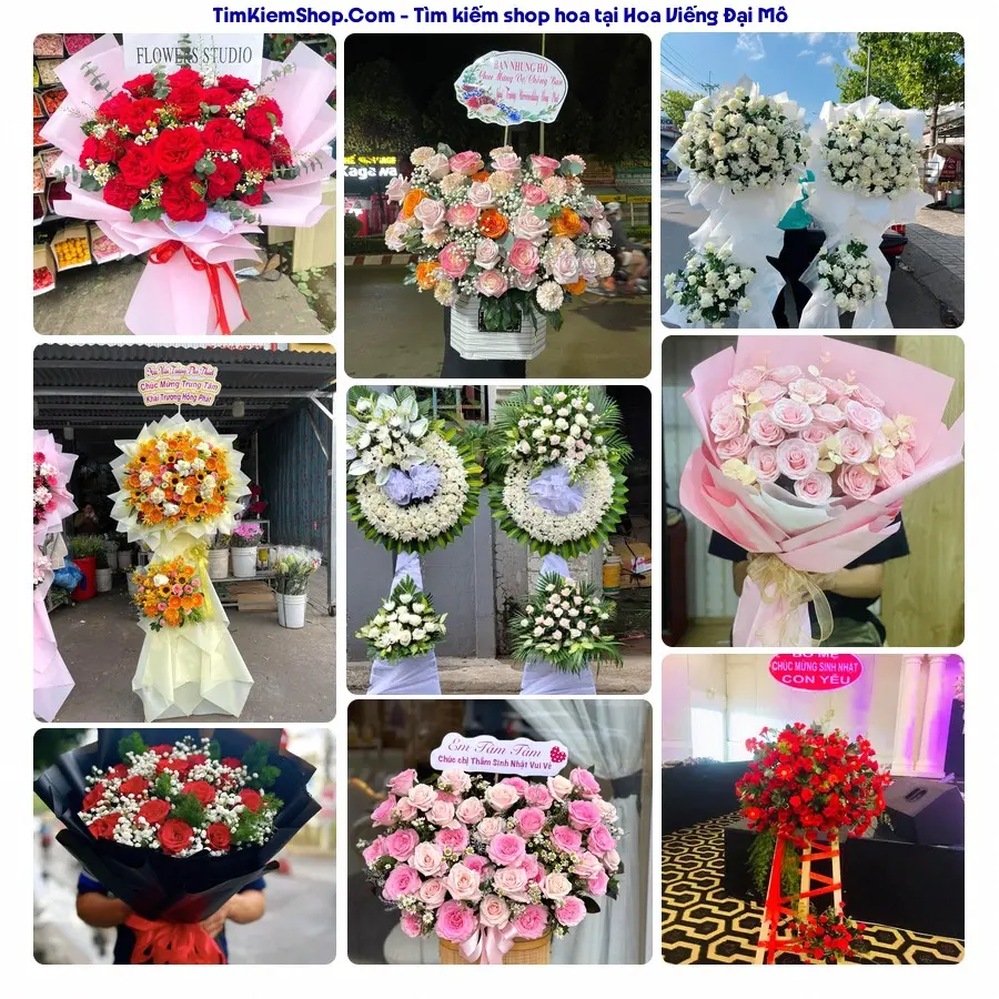 Tiệm Hoa Nhà Gạo - Tiệm Hoa Phường Đại Mỗ