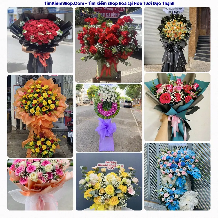 Tiệm Hoa Nhà Gạo - Tiệm Hoa Phường Đạo Thạnh
