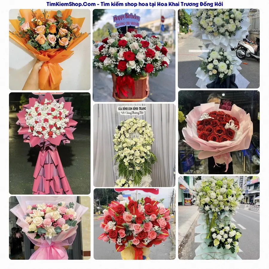 Tiệm Hoa Nhà Gạo - Tiệm Hoa Phường Đồng Hới