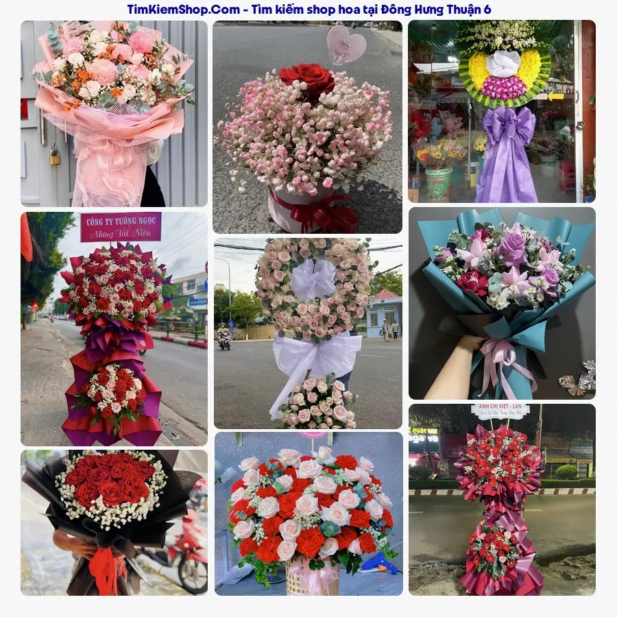 Tiệm Hoa Nhà Gạo - Tiệm Hoa Phường Đông Hưng Thuận