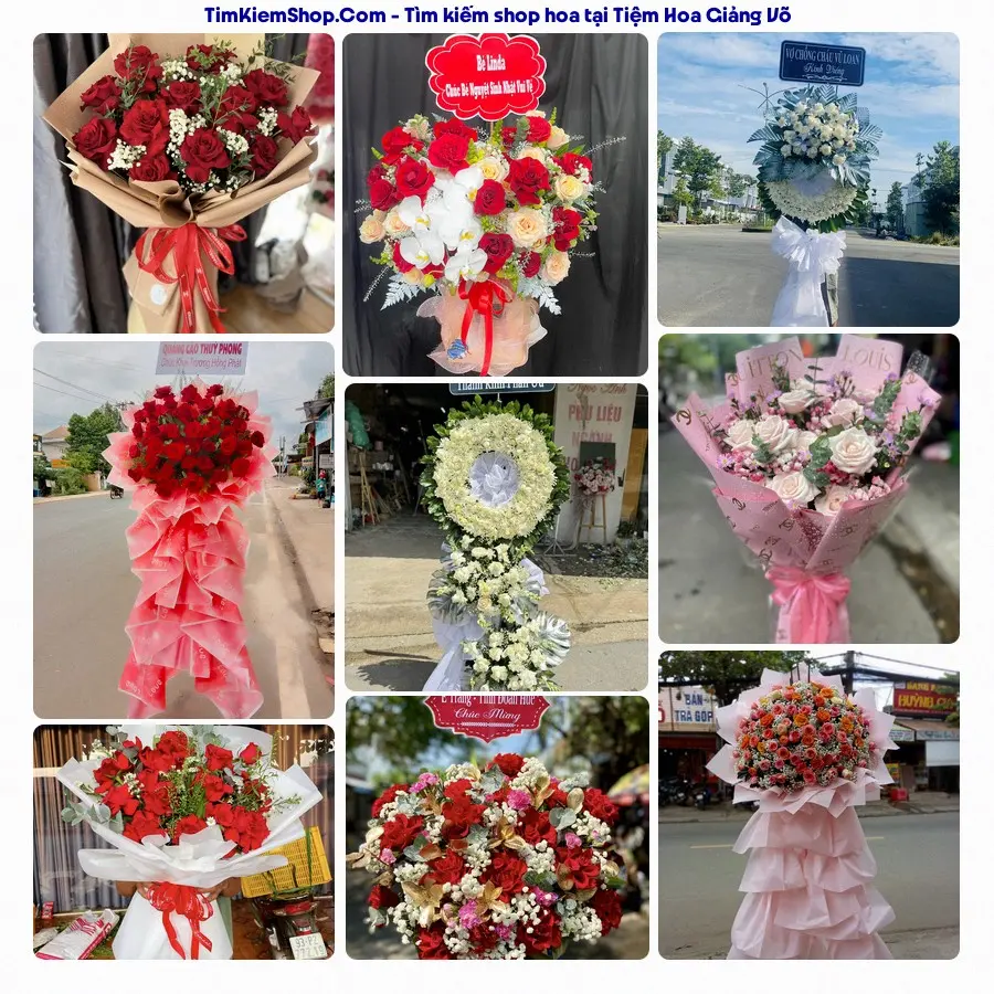 Tiệm Hoa Nhà Gạo - Tiệm Hoa Phường Giảng Võ