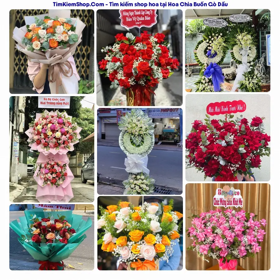 Tiệm Hoa Nhà Gạo - Tiệm Hoa Phường Gò Dầu