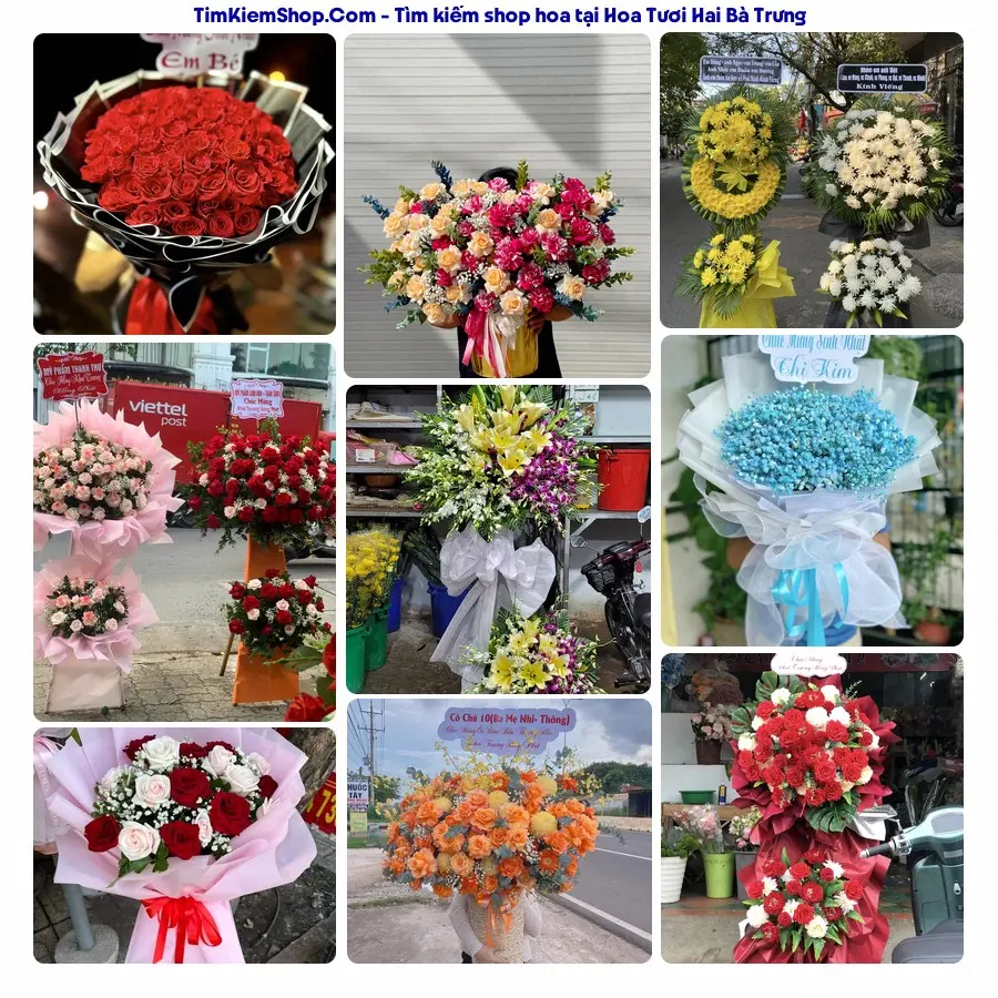 Tiệm Hoa Nhà Gạo - Tiệm Hoa Phường Hai Bà Trưng