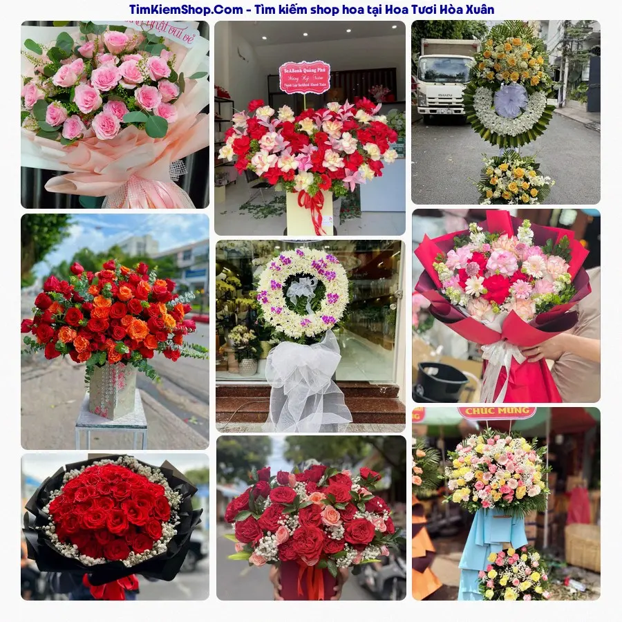 Tiệm Hoa Nhà Gạo - Tiệm Hoa Phường Hòa Xuân